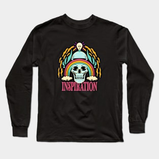 Vintage Skull - Inspiration Long Sleeve T-Shirt